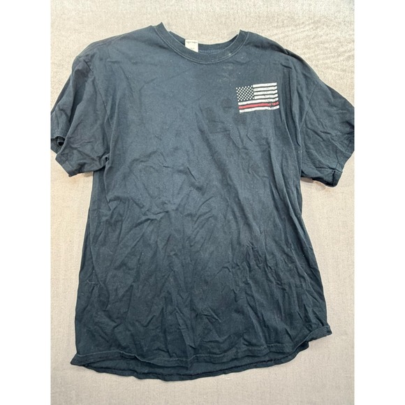 Gildan Other - Gildan Men's United States Flag Shirt Black Size XL